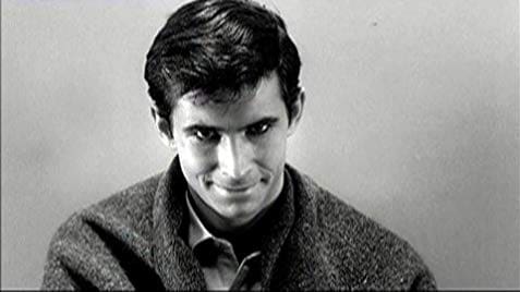 La mirada penetrante y psicótica de Norman Bates, una mirada con la que solo Anthony Perkins logró perturbarnos.