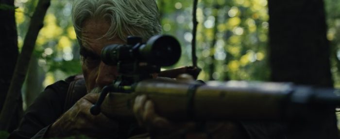 Sam Elliott como Calvin Barr, el protagonista de “The Man Who Killed Hitler And Then The Big Foot”