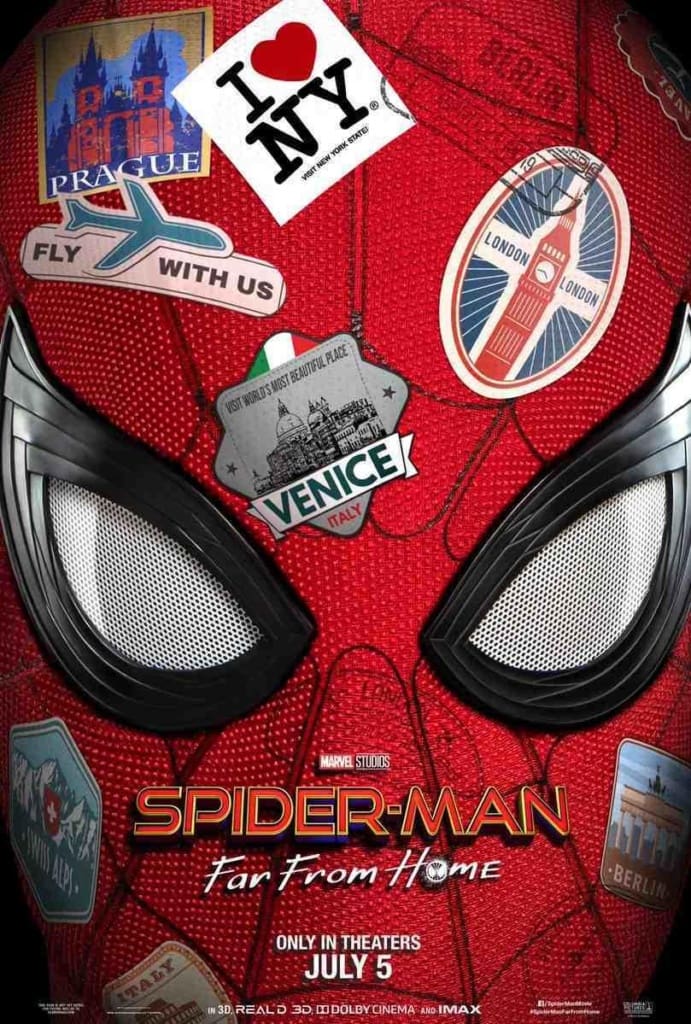 poster de spiderman far from home