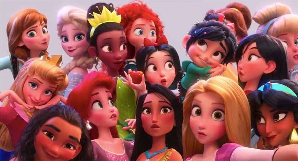 Wifi Ralph, las princesas
