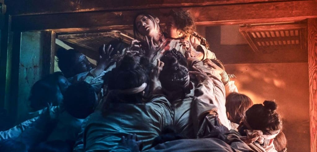 kingdom foto promocional muerte de zombies