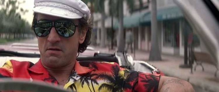 Robert De Niro como Max Cady en El Cabo del Miedo (1991).