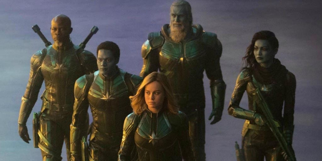 Los kree, la raza alienigena de guerreros heroes