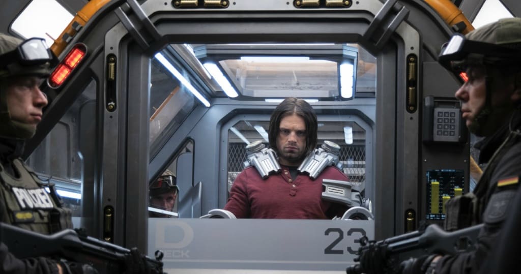 Captain America /Capitán América / Civil War / Marvel / Disney / Bucky