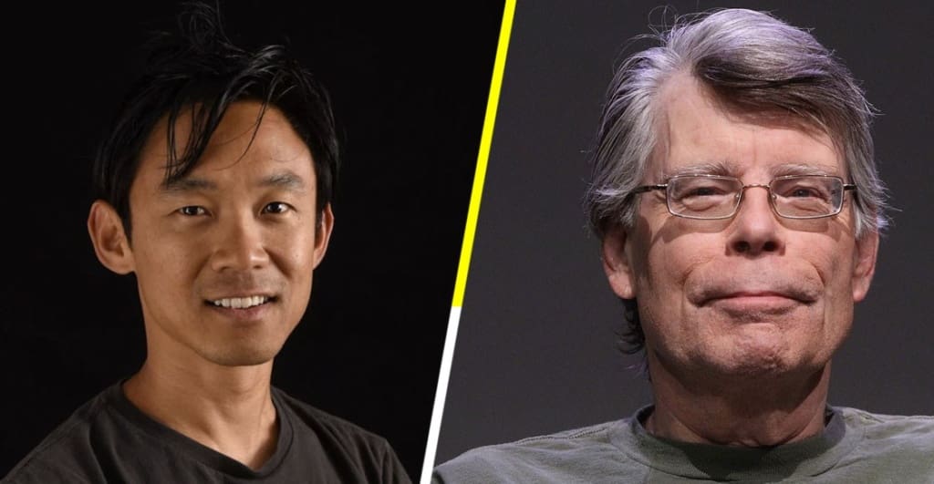 Izquierda: James Wan, director y productor. Derecha: Stephen King, escritor.