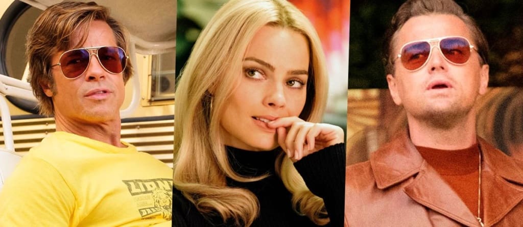 Brad Pitt, Margot Robbie y Leonardo DiCaprio, los pilares de "Once Upon A Time".