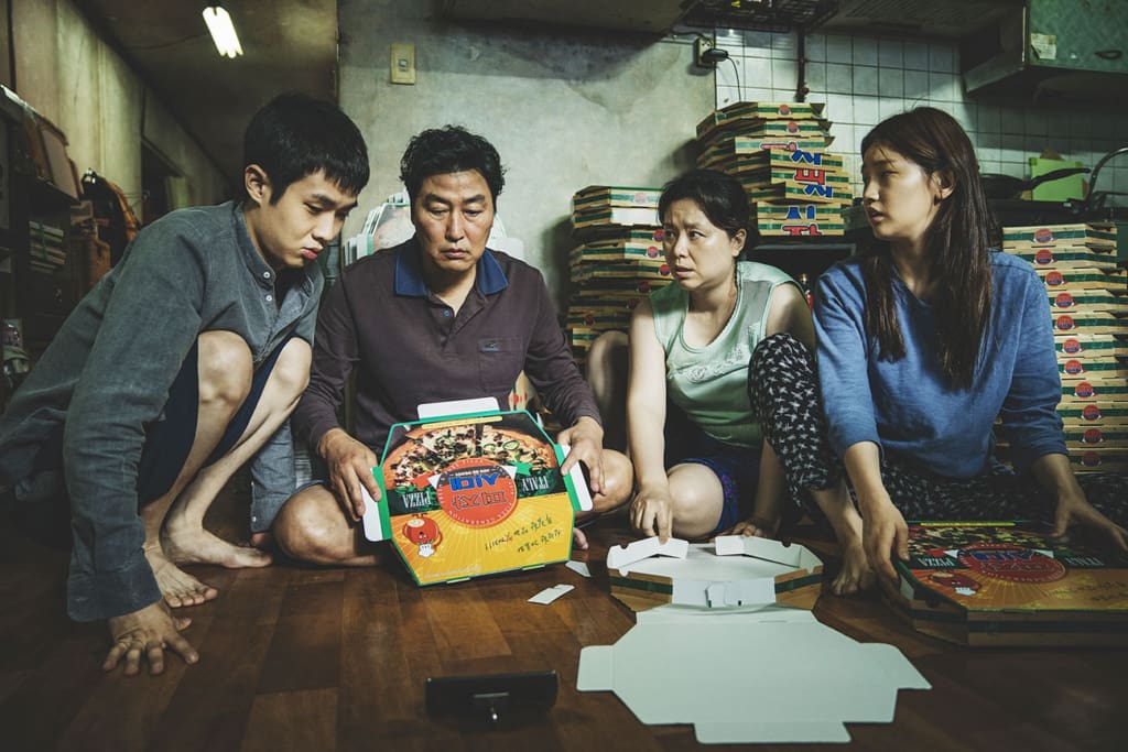 La familia, en Parasite.