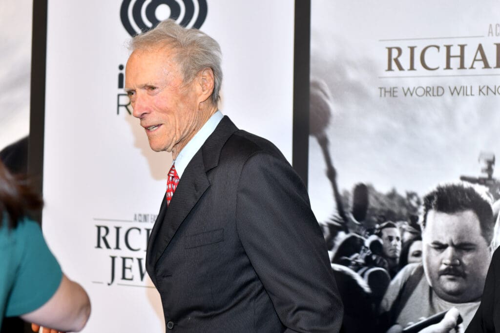 Eastwood promocionando su última película, 'Richard Jewell'.