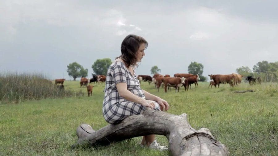 Película de Laura Citarella, ella actua.