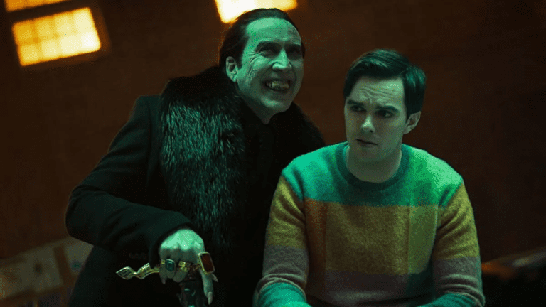 Renfield, con Nicolas Cage como Drácula