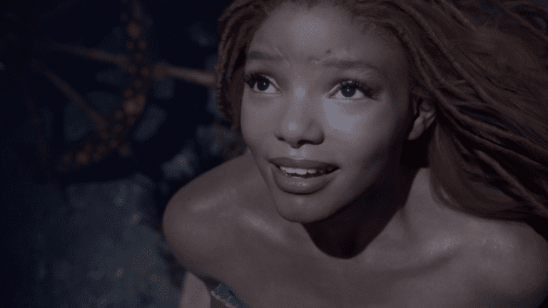 Halle Bailey como La Sirenita en la adaptación live-action