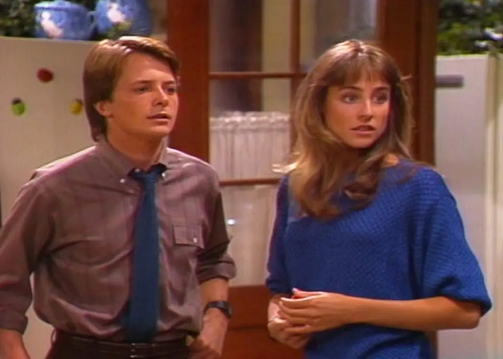 curiosidades de volver al futuro Michael J. Fox actuando en Famility Ties