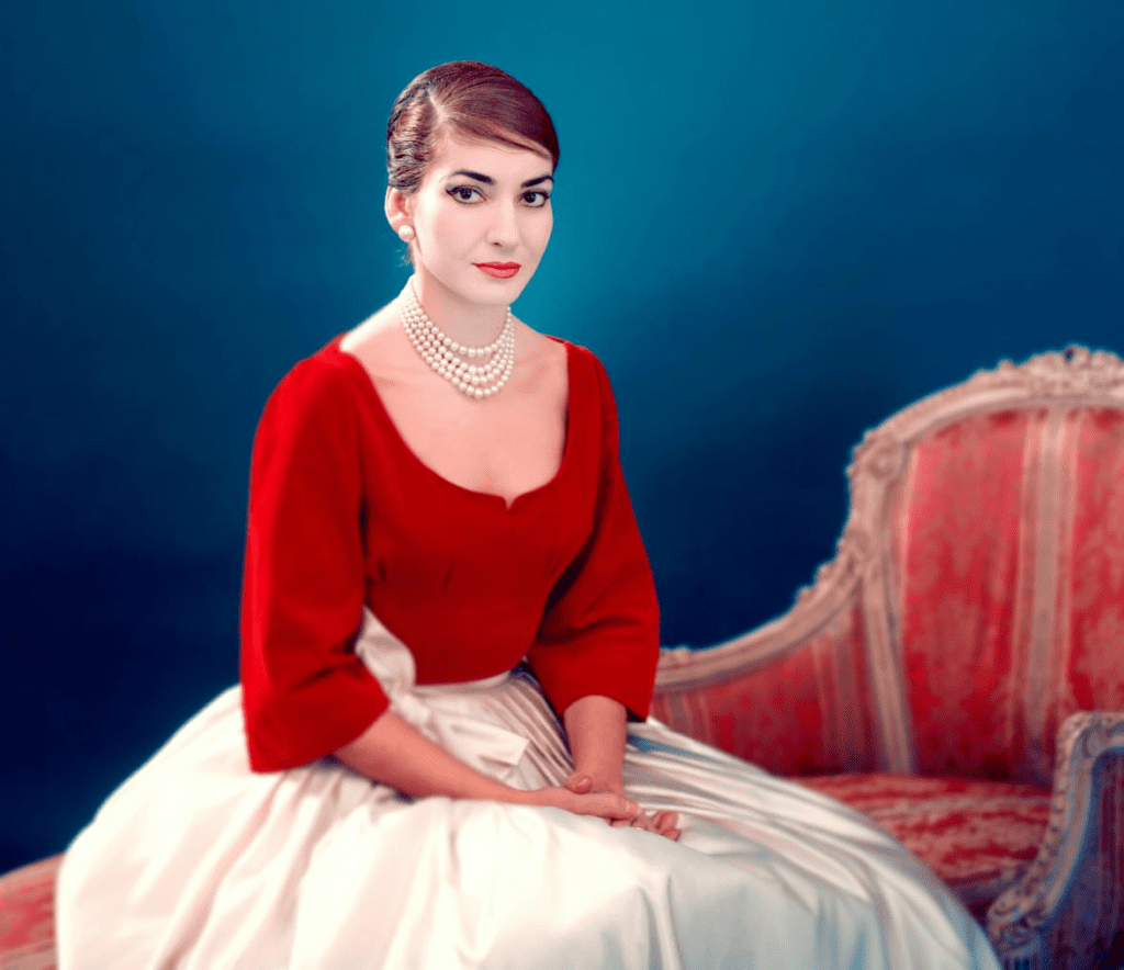 Maria Callas.