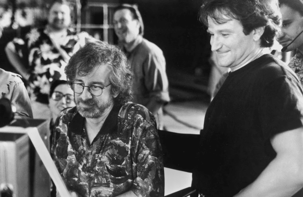 steven spielber y robin williams