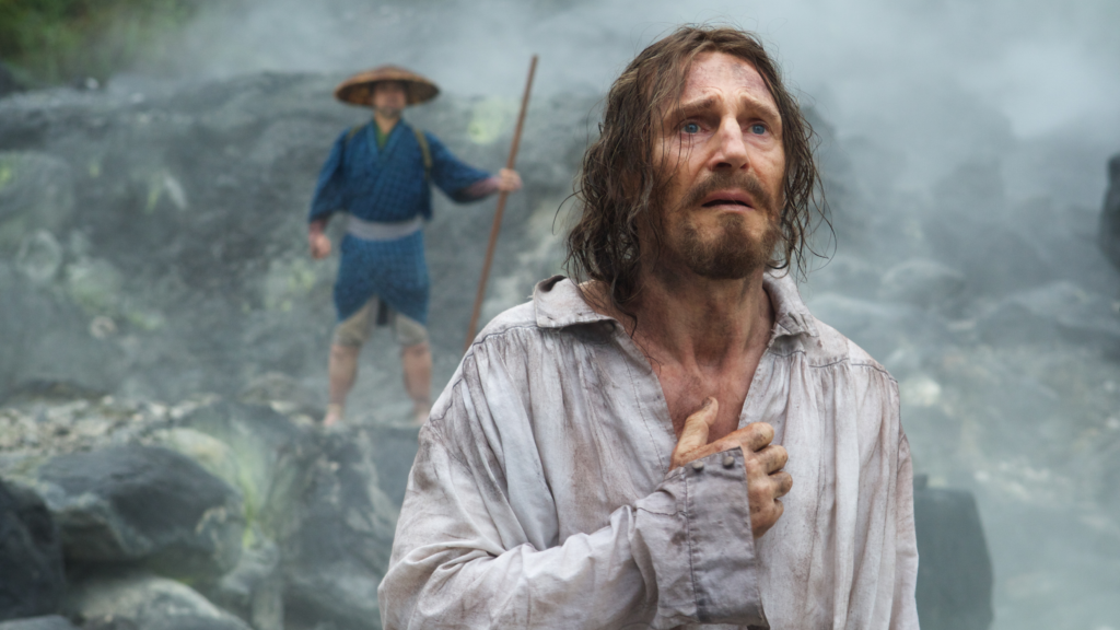 Liam Neeson en Silence (2016).