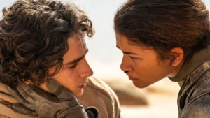 Zendaya y Timothee Chalamet se besan