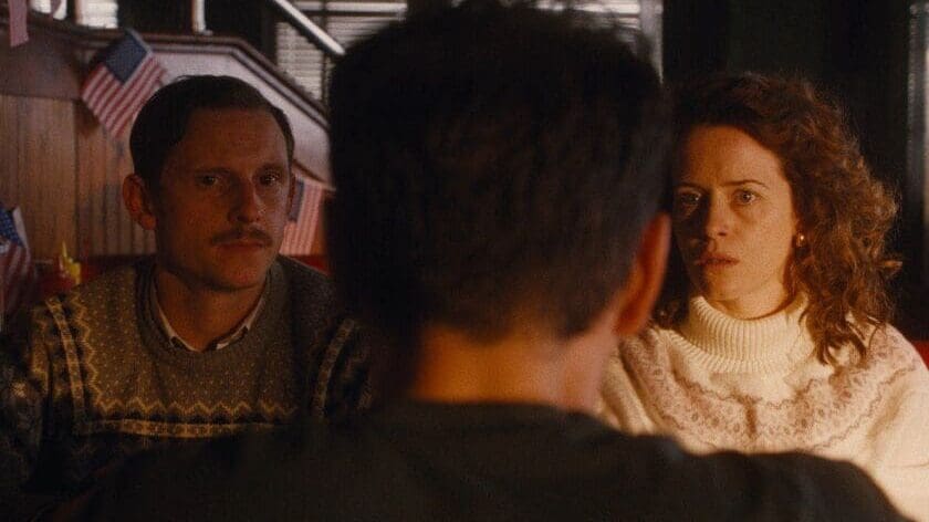 Escena del encuentro con los padres de All of us strangers