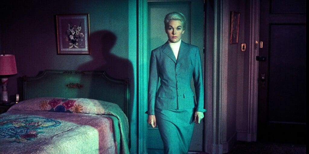 Alfred Hitchcock director de cine en vertigo