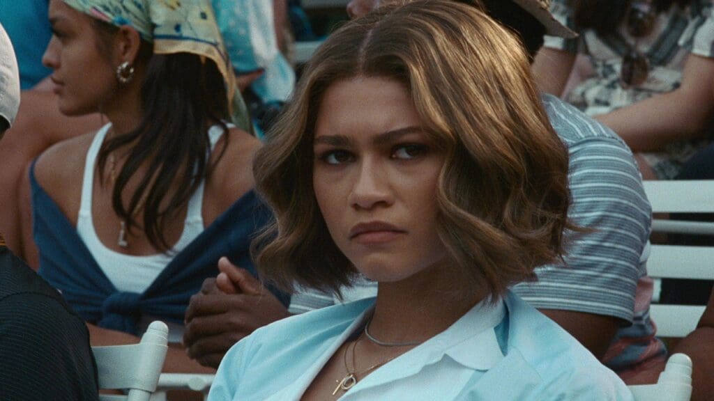 Zendaya en una partido de Tennis