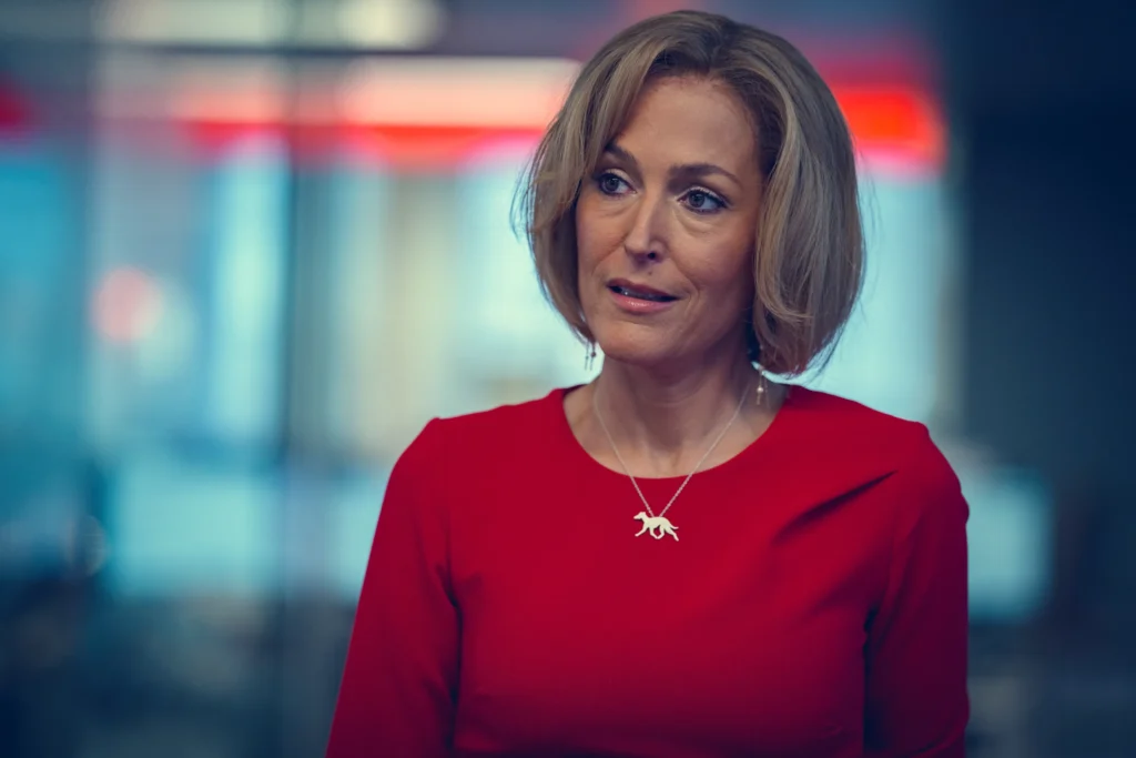 Gillian Anderson en la gran exclusiva