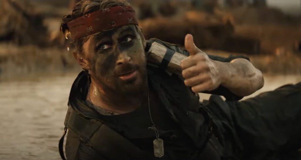 Ryan Gosling haciendo pulgar arriba