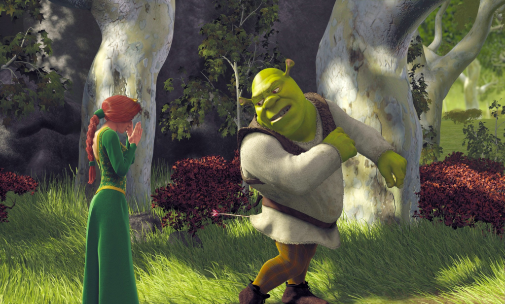 Shrek es una gran película para ver un lunes