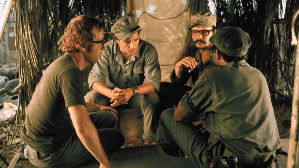 Escena de Bananas de Woody Allen