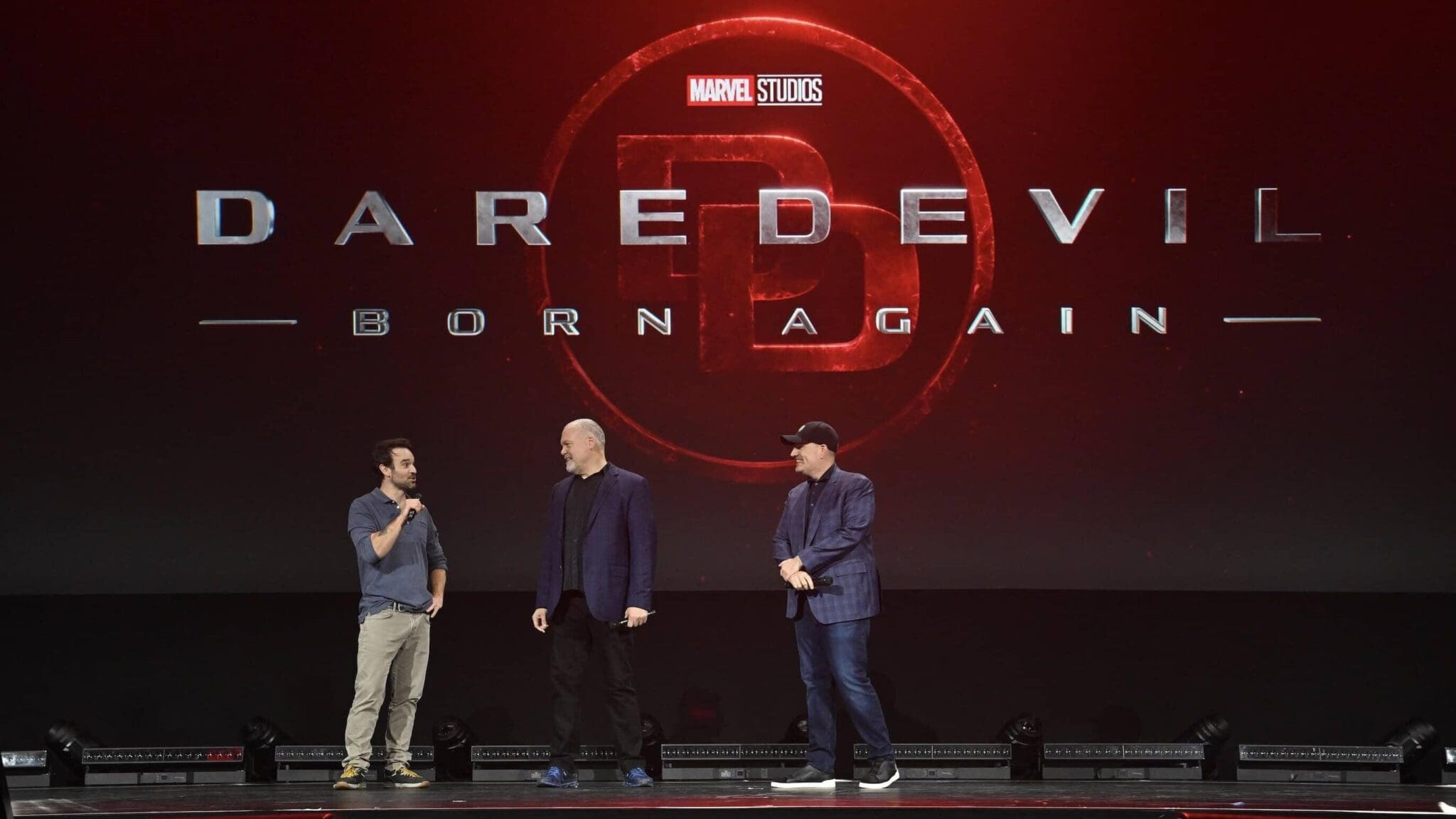 Panel de DareDevil Born Again.