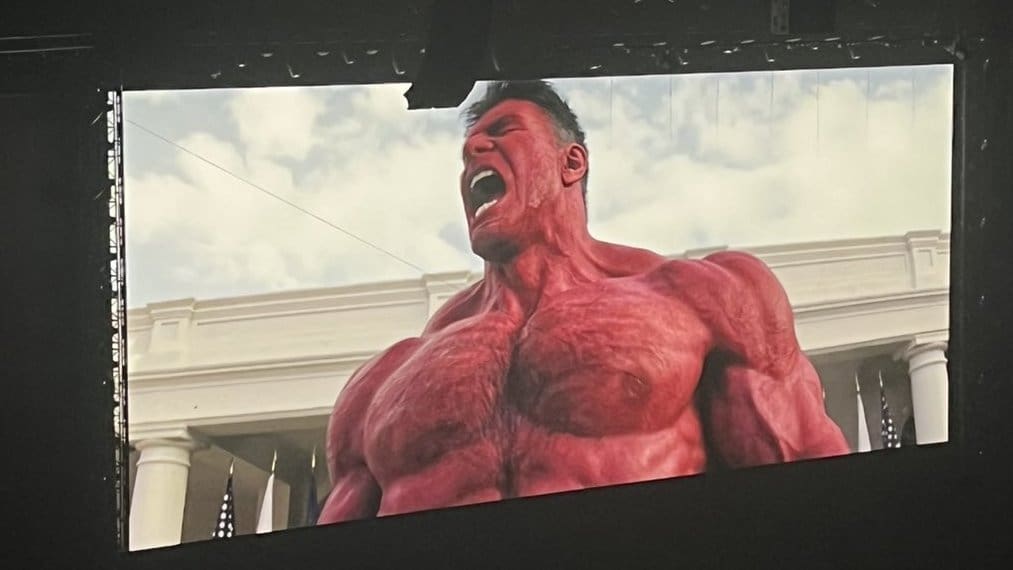 Imagen de Harrisond Ford como Red Hulk.