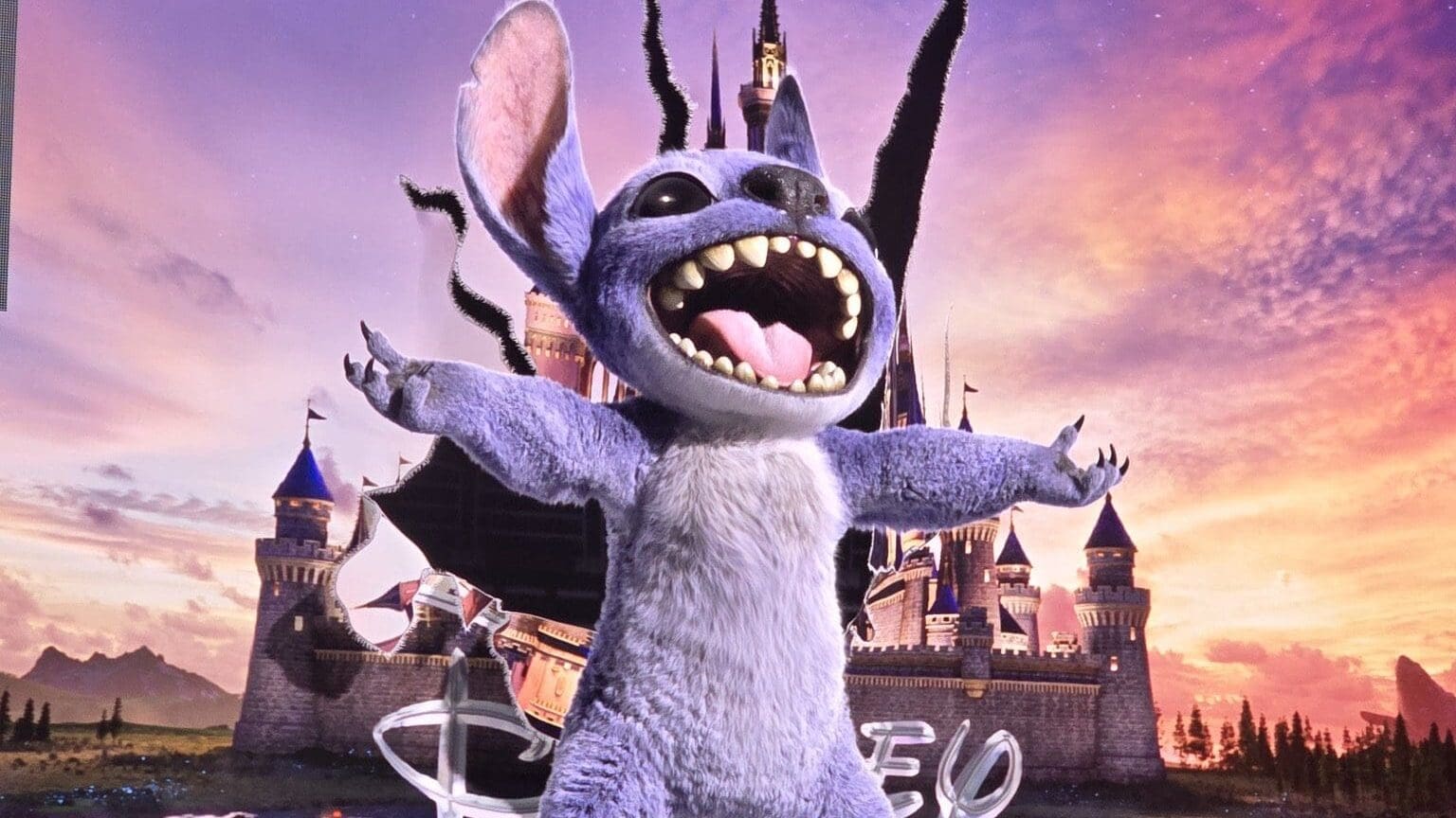 Se presentó la imagen de Stitch.