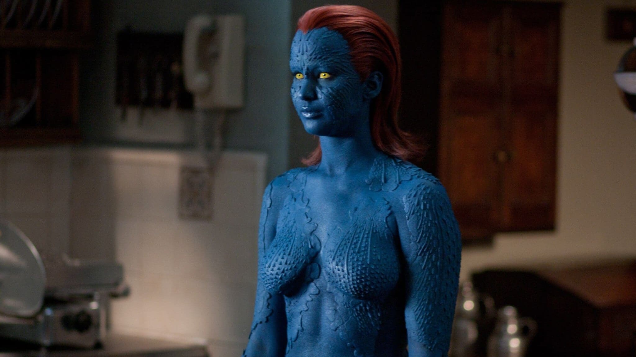 Jennifer Lawrence en el papel de Mystique