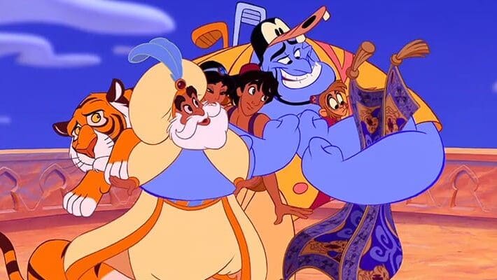 Alladin es una película de Robin Williams.