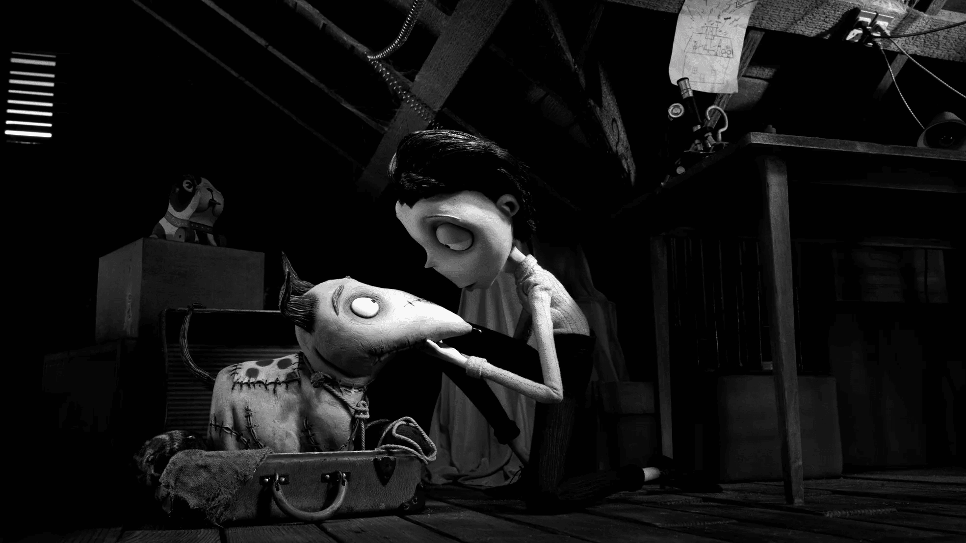 Frankenweenie y su perro