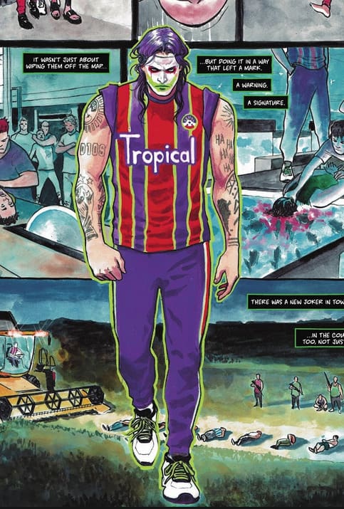 El Joker argentino caminando por las calles
