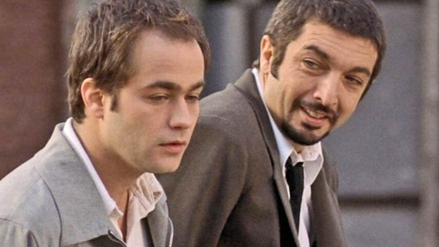 Ricardo Darín y Gastón Pauls en Nueva Reinas