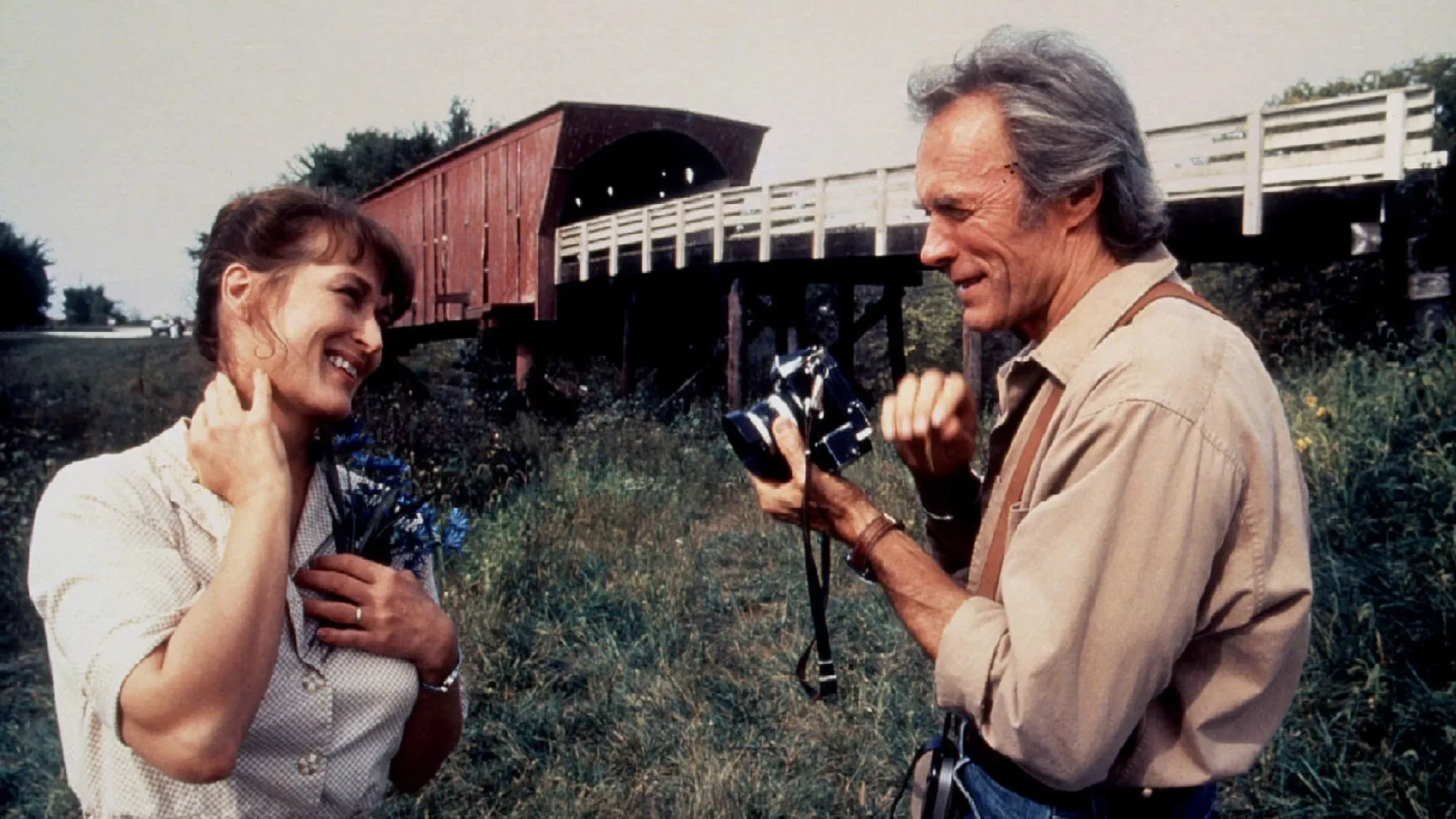 The Bridges of Madison County con Clint Eastwood y Meryl Streep