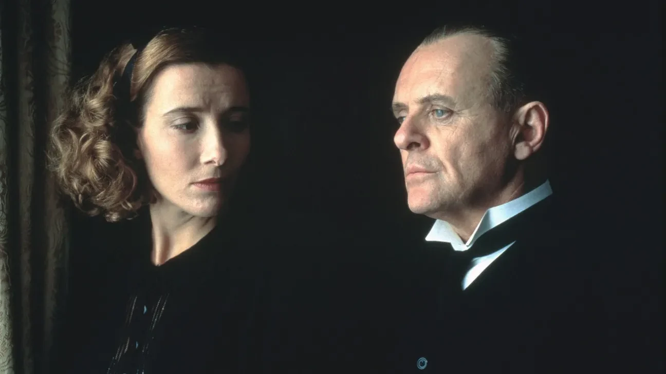 Anthony Hopkins y Emma Thompson en The Remains of the Day