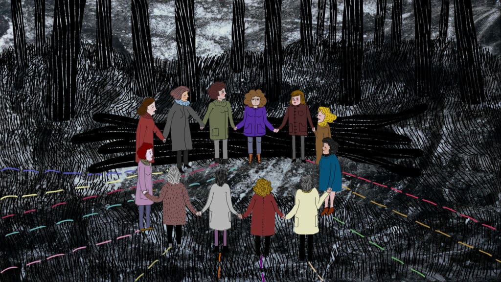 La animaciónes del documental de Norita