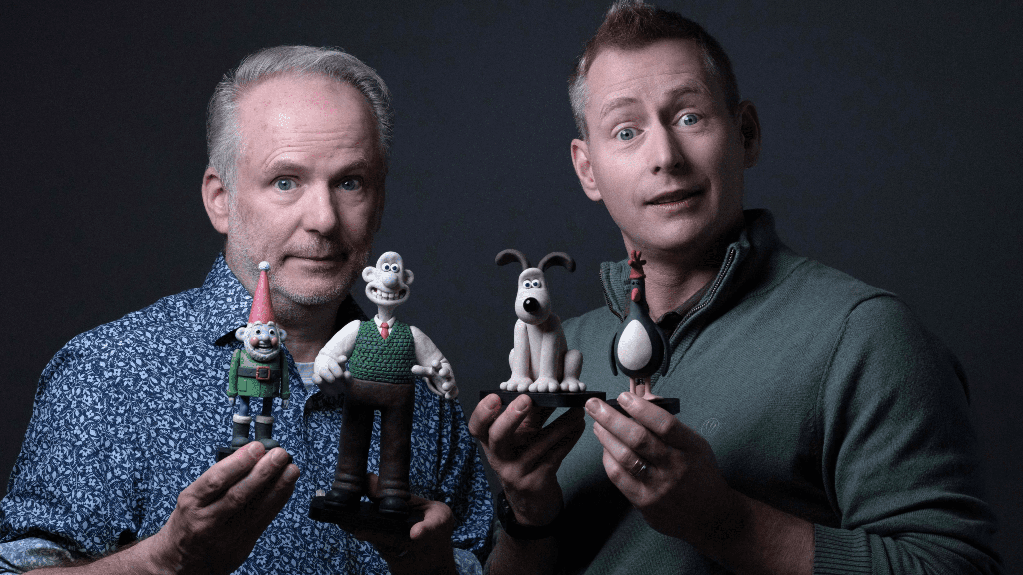 Los animadores de Wallace y Gromit: La venganza se sirve con plumas