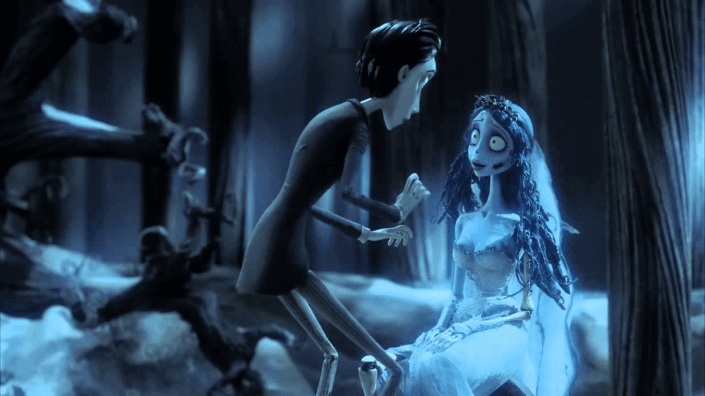 El cadáver de la novia (Corpse Bride, Dir. Tim Burton)  Una de las mejores películas del 2005.