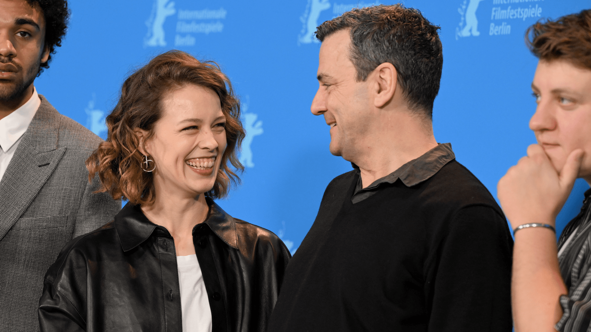 Christian Petzold y Paula Beer en el festival de Berlin
