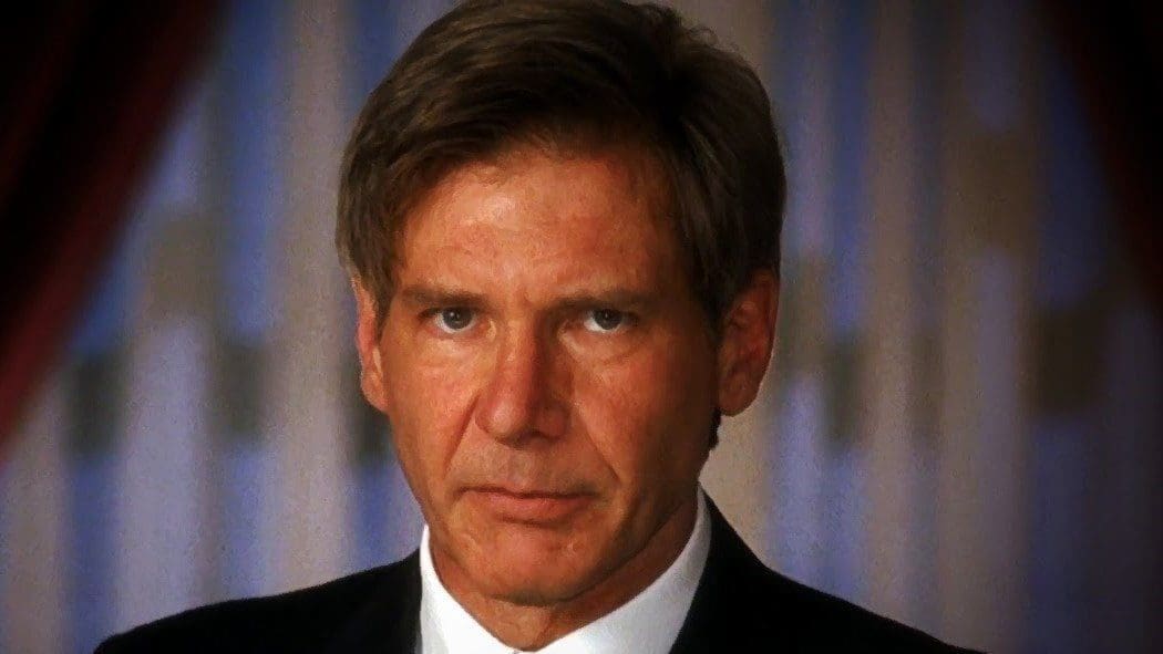 Harrison Ford en El Avión presidencial (Air Force one) 