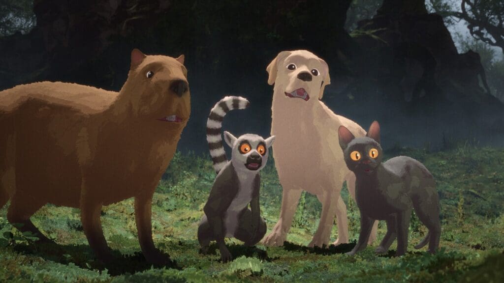 Flow es una pelicula animada que esta nominada al oscar