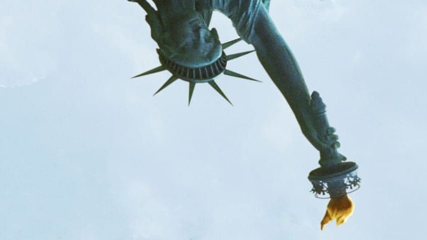 La estatua de la libertad en The Brutalist