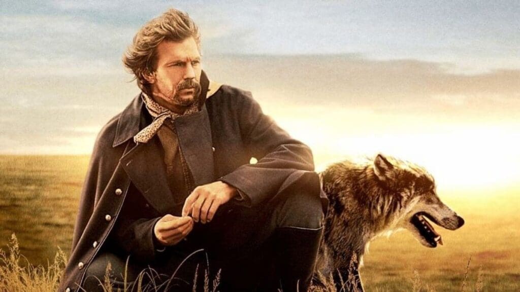 Kevin Costner en Dances with Wolves