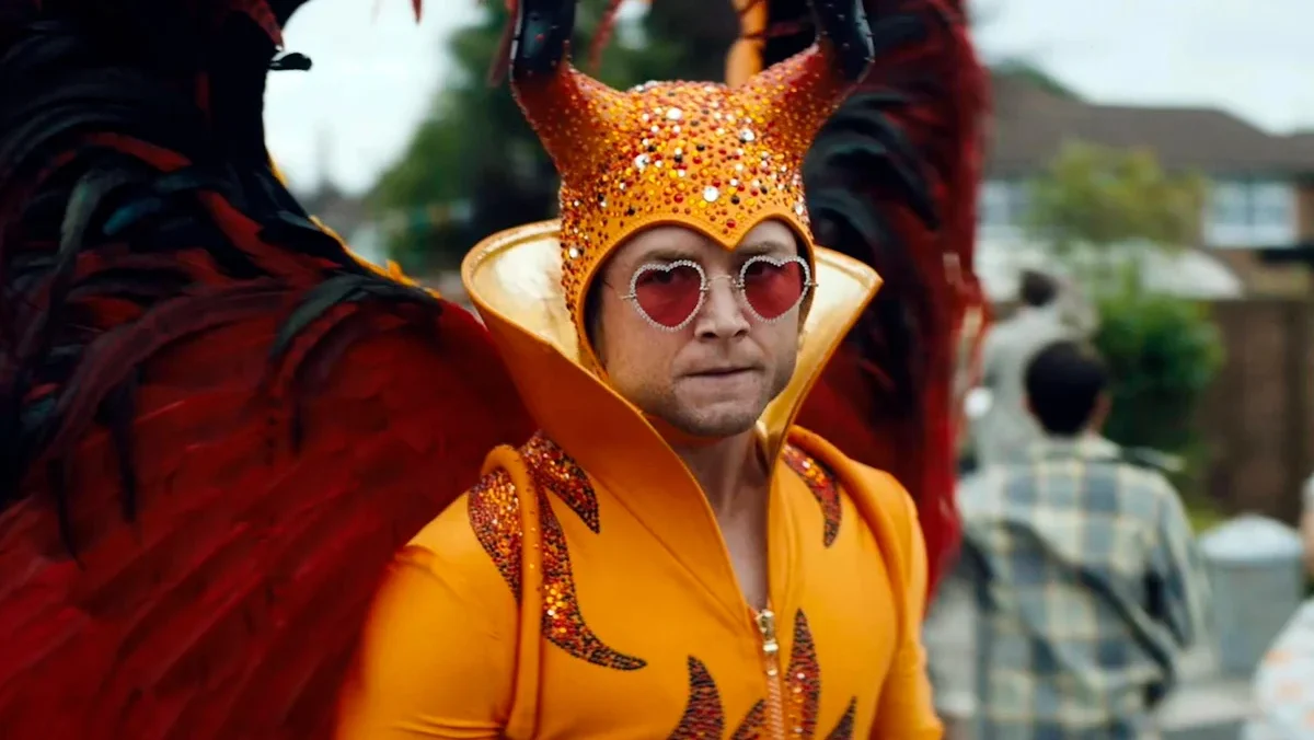 Taron Egerton en Rocketman