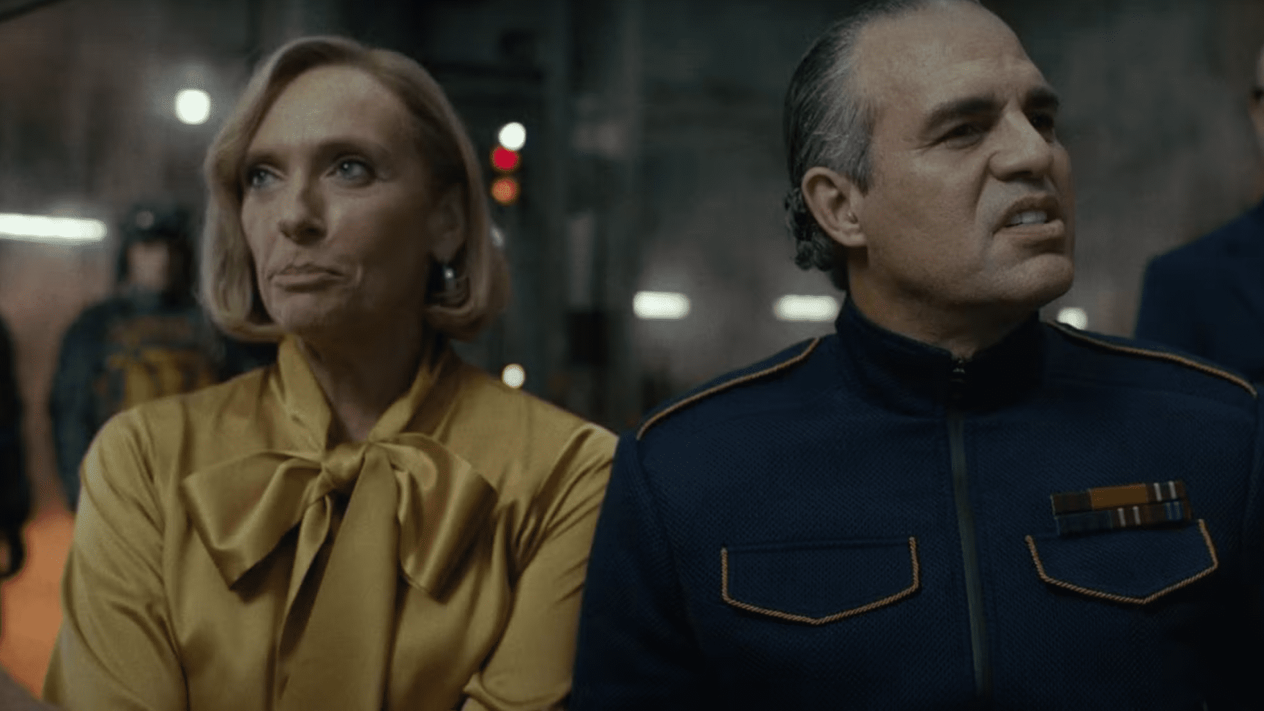 Mark Ruffalo y Toni Collette 