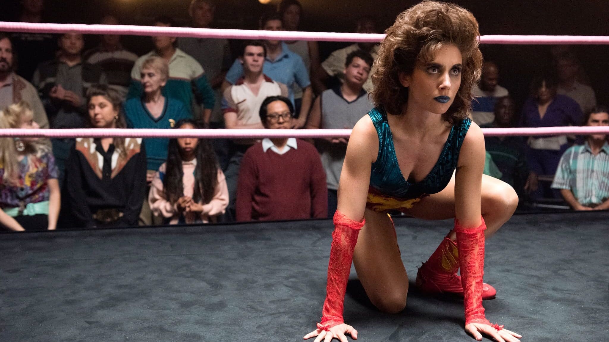 Alison Brie pelea en Glow comedia netflix