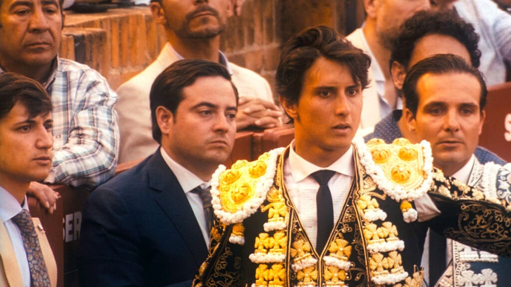 Andrés Roca Rey en una corrida de toros
