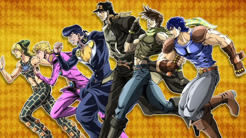 jojos de parte 1 a la 6